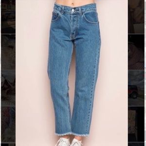 brandy melville/John galt danny denim pants